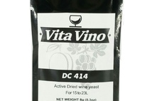 Дрожжи винные VitaVino DC-414 для вин из винограда, слив или абрикосов.